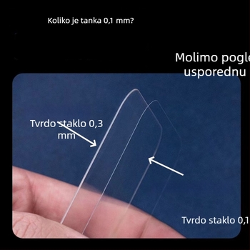 Tvrdo staklo zaštitnik zaslona za iPhone 16 Pro, ultra-tanki prednji film, HD jasnoća, otporan na prašinu, otiske prstiju, otpornost na padove