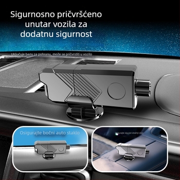 Automobilski čekić za bijeg – višefunkcijski razbijač prozora, prijenosni nužni alat — Materijal: ABS + metal; Težina: 100; Prilagodba dostupna