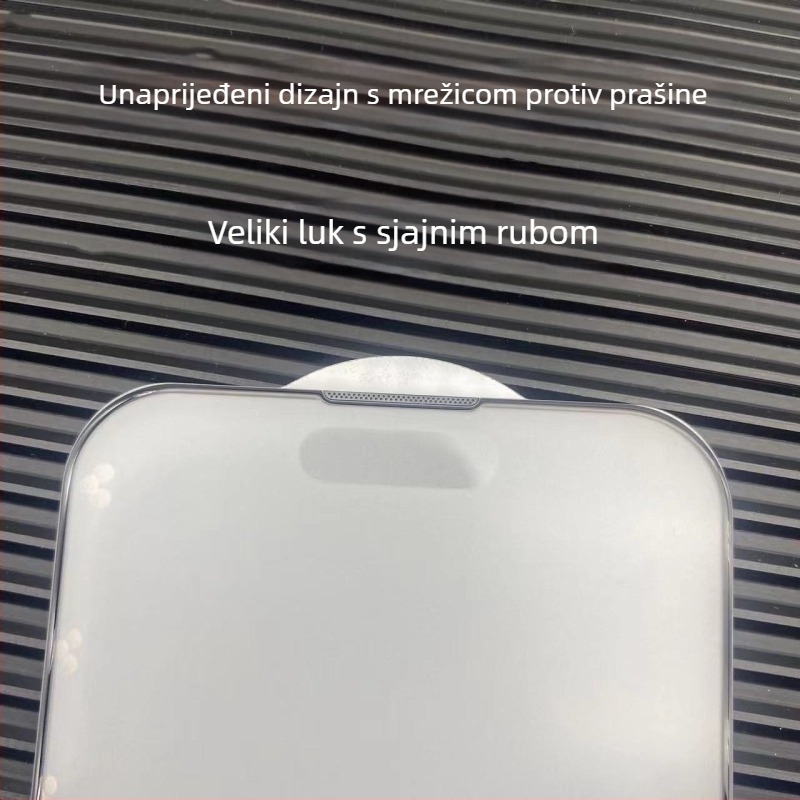 Staklena zaštita zaslona s otpornošću na otiske prstiju za iPhone 17, 13/14 i 11 Pro Max XR – mat završetak