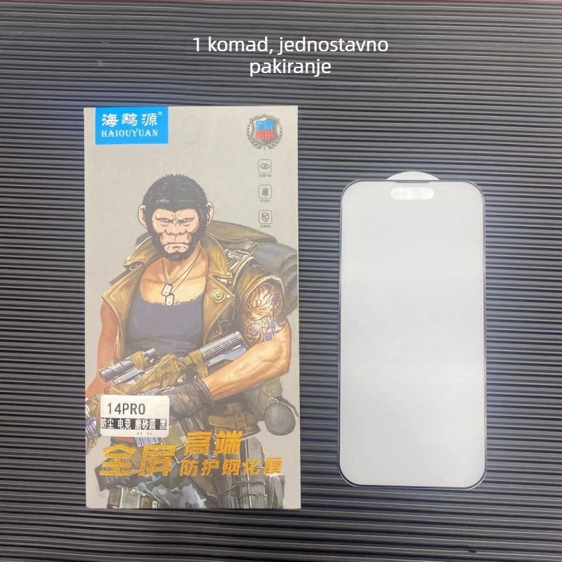 Staklena zaštita zaslona s otpornošću na otiske prstiju za iPhone 17, 13/14 i 11 Pro Max XR – mat završetak