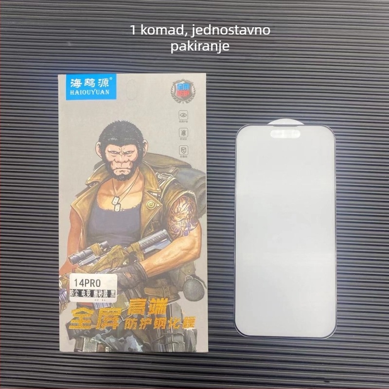Staklena zaštita zaslona s otpornošću na otiske prstiju za iPhone 17, 13/14 i 11 Pro Max XR – mat završetak