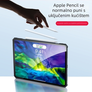 Xundd Zaštitna maska za iPad Pro 11-inča sa stalkom, TPU, otpornost na pad, za iPad Air 4
