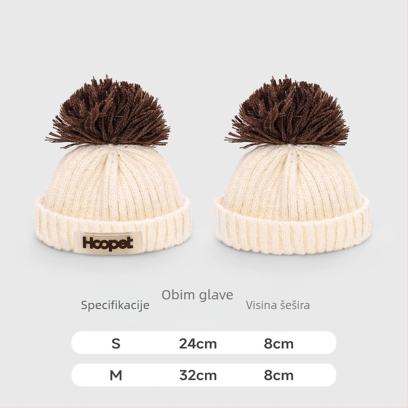 Hoopet pasji pulover – dot yarn materijal, ležerni stil, odjeća za kućne ljubimce, univerzalni kroj