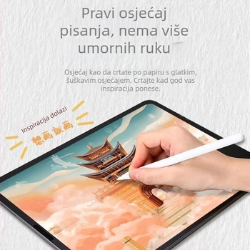 Mat zaštitna folija za Apple iPad Air i 2024. iPad Pro, s papirnatom teksturom za pisanje i crtanje
