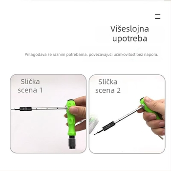 Zhuo Rui 32-u-1 magnetski odvijač set – karbonska čelika, bez izolacije, višenamjenski alat za demontažu mobilnih telefona, računala i prijenosnih računala