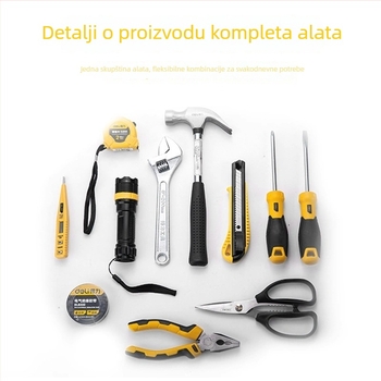 Set alata u kutiji — 38 komada alata za demontažu, za kućnu upotrebu