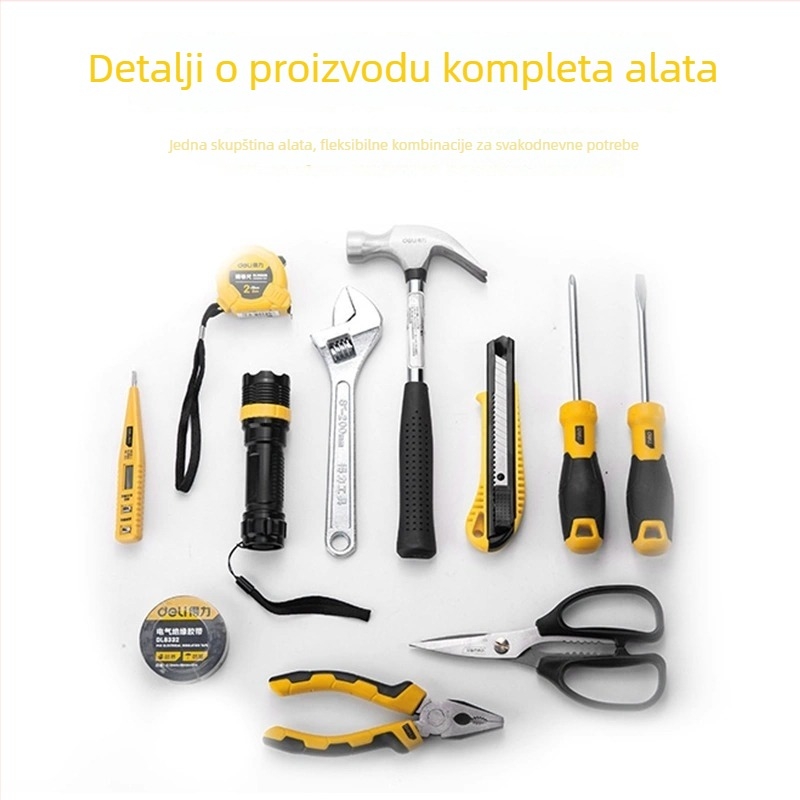 Set alata u kutiji — 38 komada alata za demontažu, za kućnu upotrebu