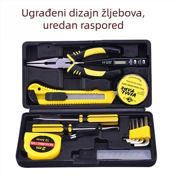 Set ručnih alata u kutiji — kovan krom-vanadijska čelika; 13-dijelni ili 19-dijelni set; marka Small Soldier General; standard Nacionalni standard; namijenjeno za kućnu upotrebu