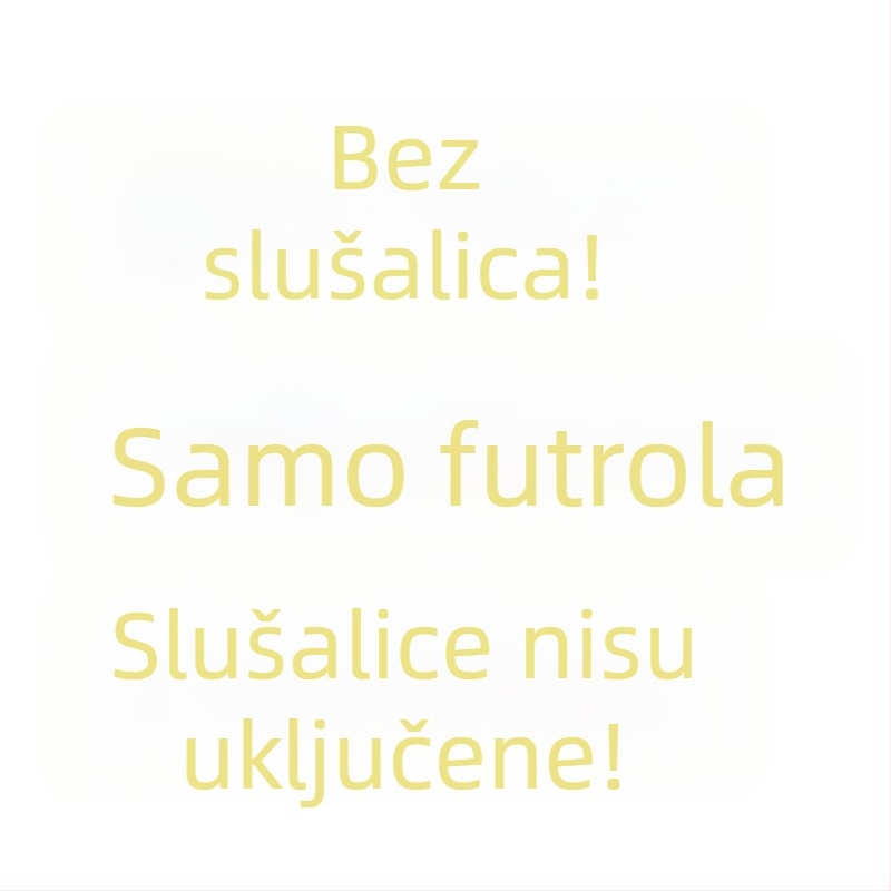 Etui AirPods s mačjim ušima, PC materijal, gravirano, prenosno