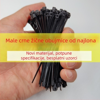 Chenfeng automatski zaključavajući najlonski kabelski stezalj za pričvršćivanje žica, V-2 ocjena otpornosti na plamen