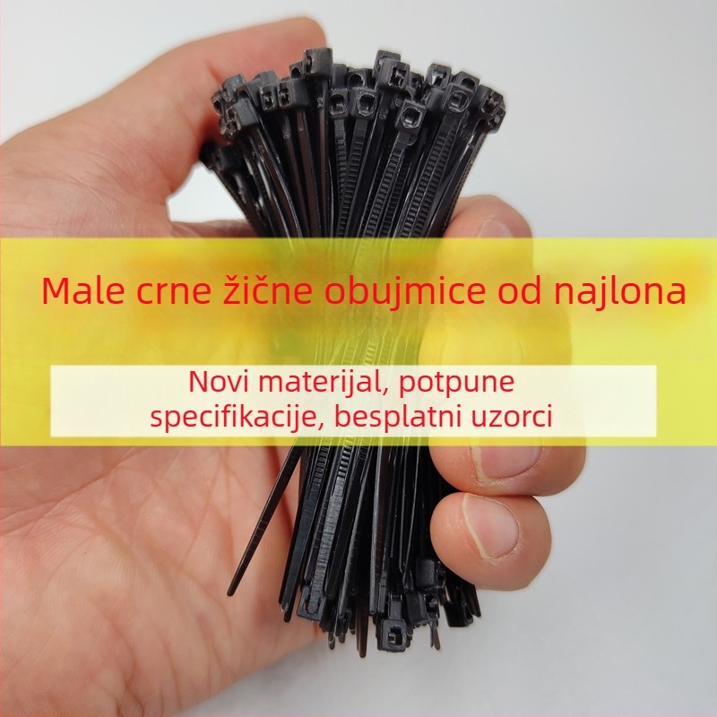 Chenfeng automatski zaključavajući najlonski kabelski stezalj za pričvršćivanje žica, V-2 ocjena otpornosti na plamen