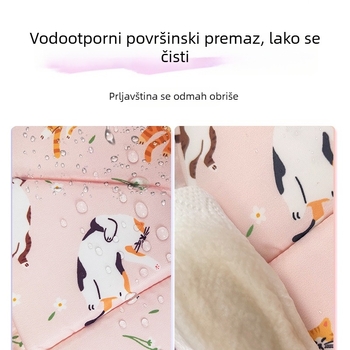 Vodootporni Elizabethan ovratnik za mačke i pse, mek zaštitni ovratnik za mala kućna ljubimca, zaštita od ugriza i lizanja