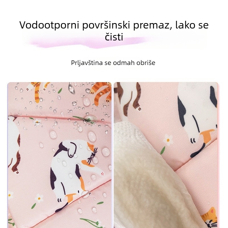 Vodootporni Elizabethan ovratnik za mačke i pse, mek zaštitni ovratnik za mala kućna ljubimca, zaštita od ugriza i lizanja