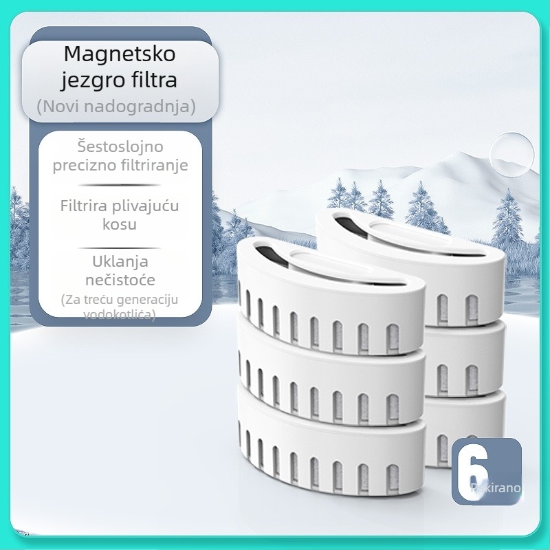 Posuda za vodu za kućne ljubimce s inteligentnim automatskim kruženjem i bežičnim senzorom