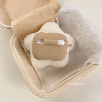 Plišani zaštitni futrola za AirPods 3, AirPods Pro i AirPods 4. generacije – futrola za Bluetooth slušalice, crtani stil