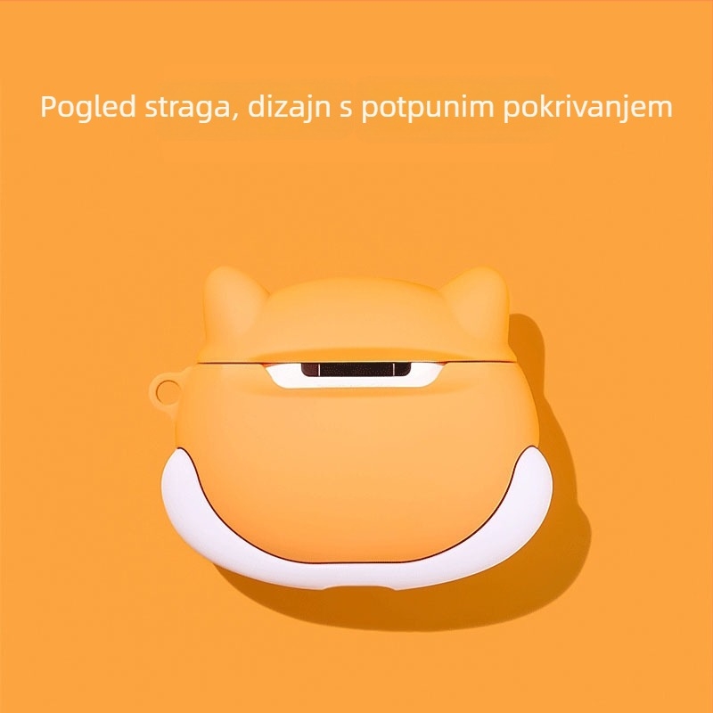 Ultron silikonska futrola s crtićem Shiba Inu za AirPods Pro 3 (generacije 1/2/4) – zaštitna futrola