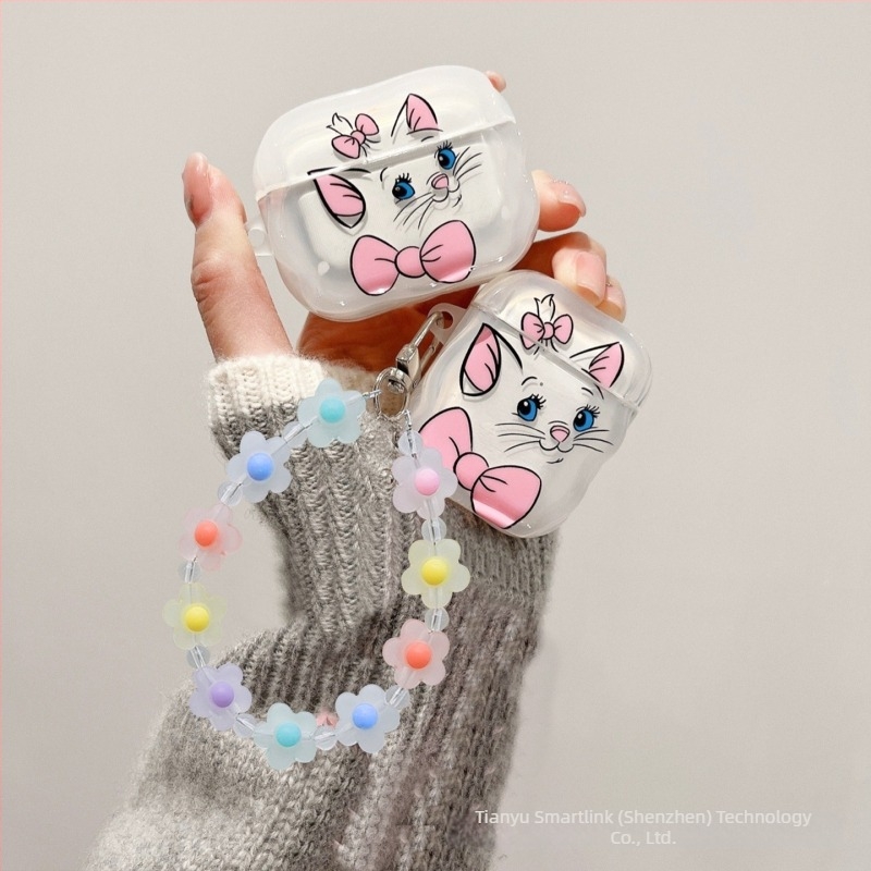 Mary Cat narukvica za AirPods 4. generacije, zaštitna futrola Pro 2/3 generacije