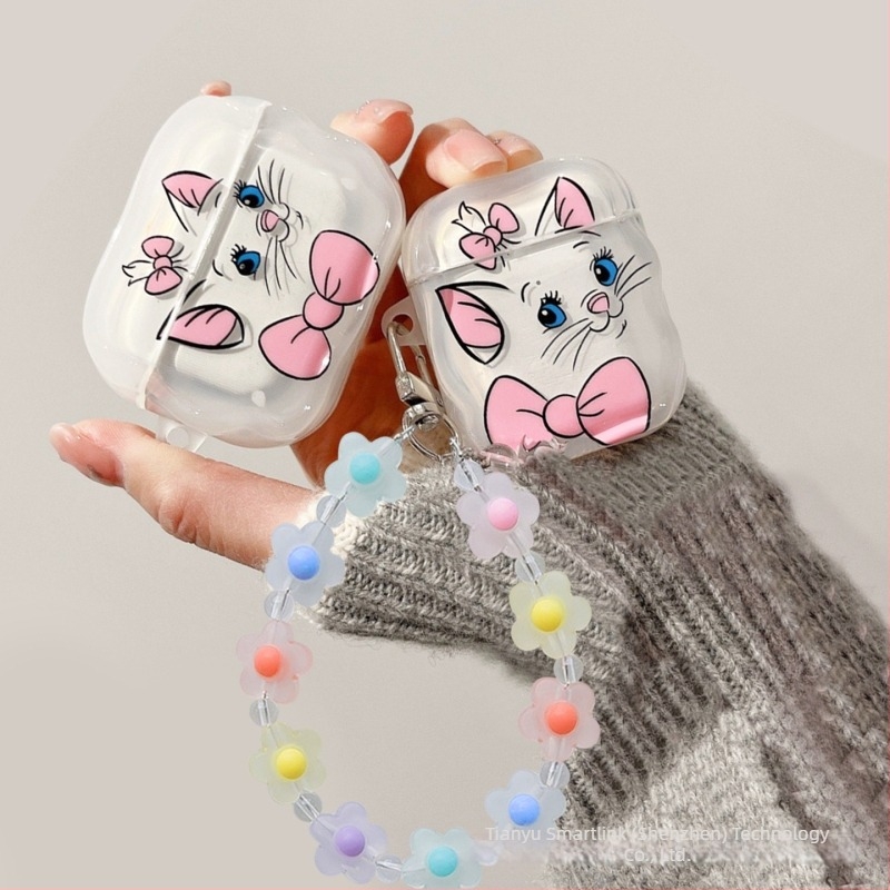 Mary Cat narukvica za AirPods 4. generacije, zaštitna futrola Pro 2/3 generacije