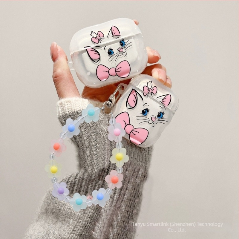 Mary Cat narukvica za AirPods 4. generacije, zaštitna futrola Pro 2/3 generacije