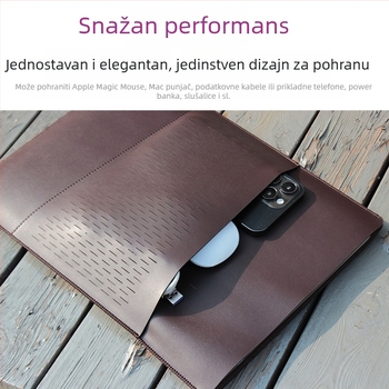 Kapok bay unutarnja torbica za MacBook Pro i MacBook Air, umjetna koža, liner bag