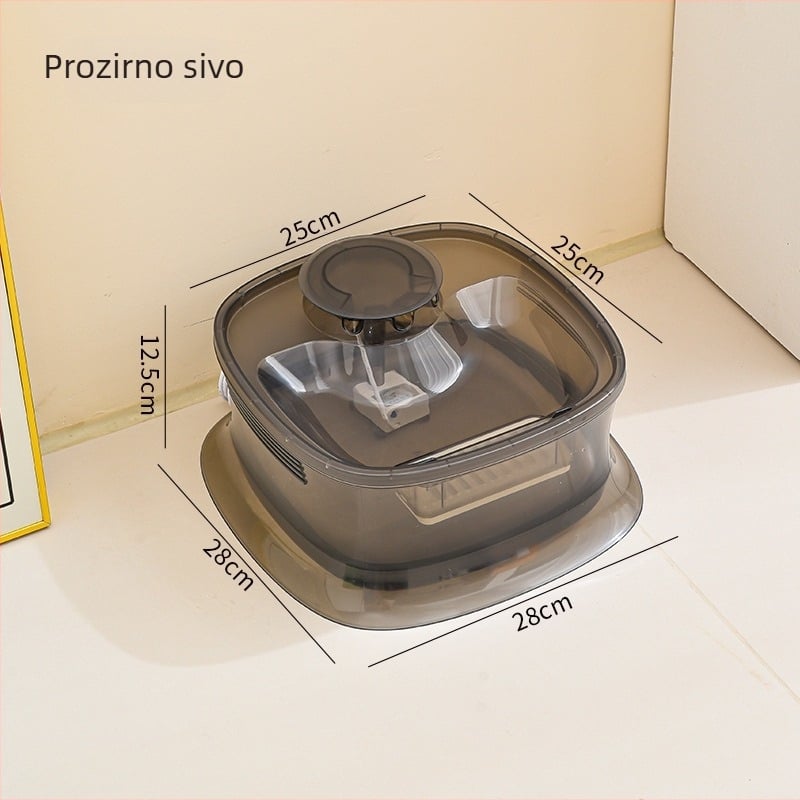 Fontana za vodu za pse i mačke s automatskim filtriranjem, cirkulacijom vode, velikim kapacitetom, uklonjivim dizajnom