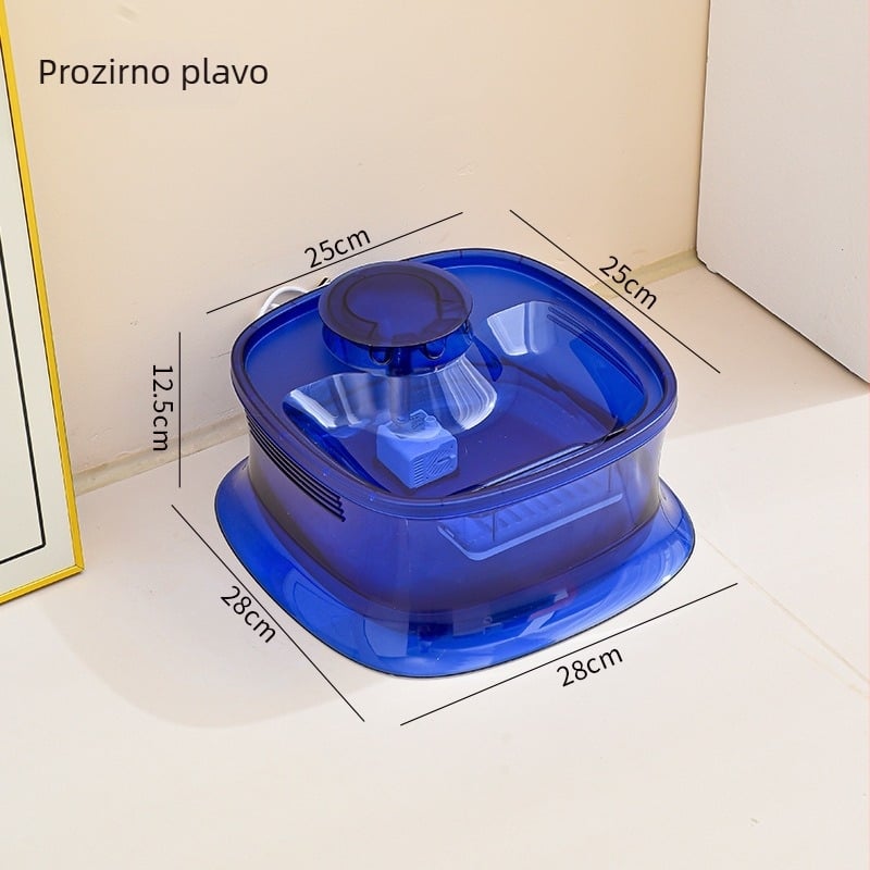 Fontana za vodu za pse i mačke s automatskim filtriranjem, cirkulacijom vode, velikim kapacitetom, uklonjivim dizajnom