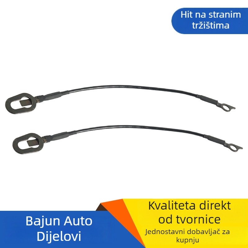 Kabel za stražnji poklop automobila, čelično uže prekriveno gumom, OE 55345124AB/55345125AB, za Dodge