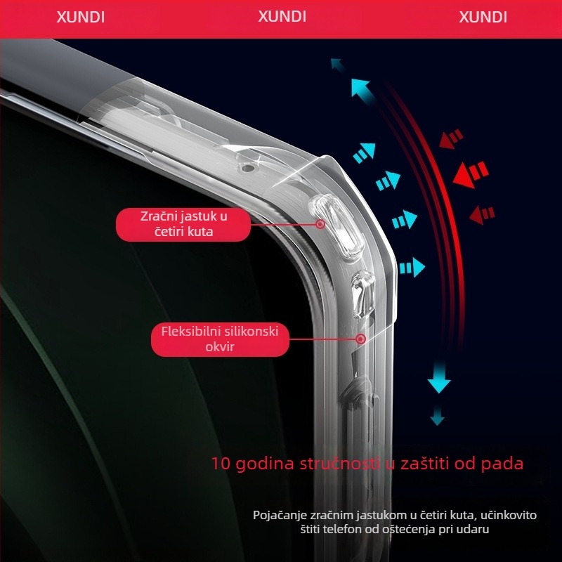 Xundd Redmi K80 Extreme Edition kućište za K80 Ultra – otporno na padove, protuklizno, disipacija topline, otporno na habanje