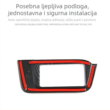 Honda CR-V dekorativni okvir za podešavanje svjetla i zaštitna naljepnica za gumb ploču — Materijal: ABS; Kompatibilnost: Honda CR-V; Bez logotipa; Bez licenciiranih privatnih marki