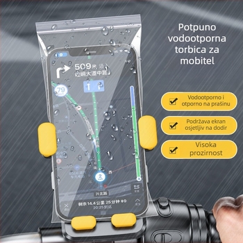 Vodootporna vrećica za mobitel, prozirna, otporna na prašinu, samozapečatljiva, zaštita dodirnog zaslona