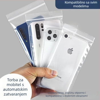 Vodootporna vrećica za mobitel, prozirna, otporna na prašinu, samozapečatljiva, zaštita dodirnog zaslona