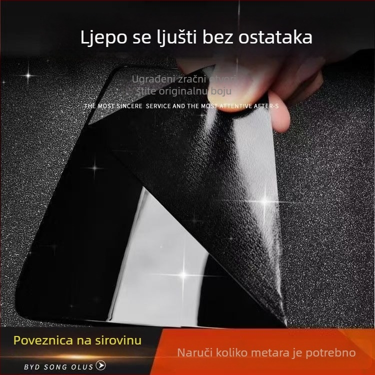 Automobinski vinil s mat završnom obradom — PVC materijal, 2 godine jamstva, smanjenje zasljepljujućeg sjaja noću za sigurniju vožnju, zaštita boje od pijeska i vremenskih uvjeta