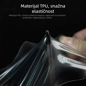 TPU zaštitni film za središnji stup i svjetla Changan Uni-K, proziran, otporan na visoke i niske temperature, univerzalna kompatibilnost