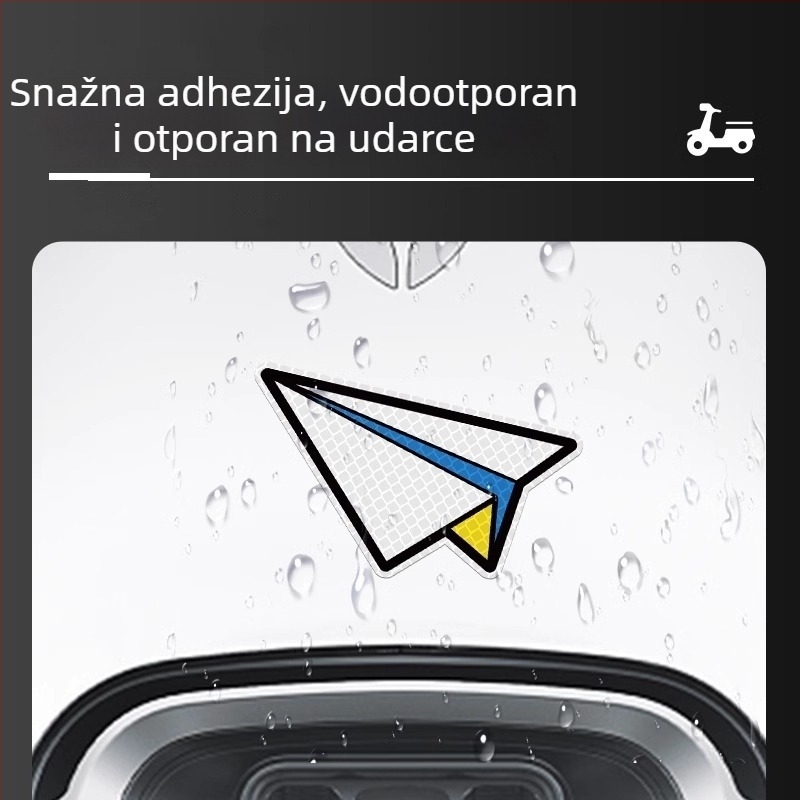 Reflektirajuća naljepnica za karoseriju automobila — zaštita od ogrebotina, samolijepljivi za noćnu sigurnost