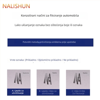 Alat za uklanjanje logotipa automobila, tekući otapalo, 150 g, model 658, marka There Shun