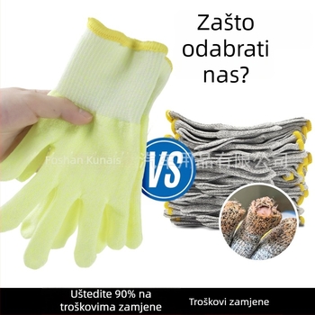 Rukavice za ugradnju automobilske folije, ultra-fina vlakna, visoka elastičnost, otporne na habanje, anti-statike, zatvaranje rubova