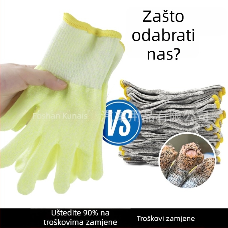 Rukavice za ugradnju automobilske folije, ultra-fina vlakna, visoka elastičnost, otporne na habanje, anti-statike, zatvaranje rubova