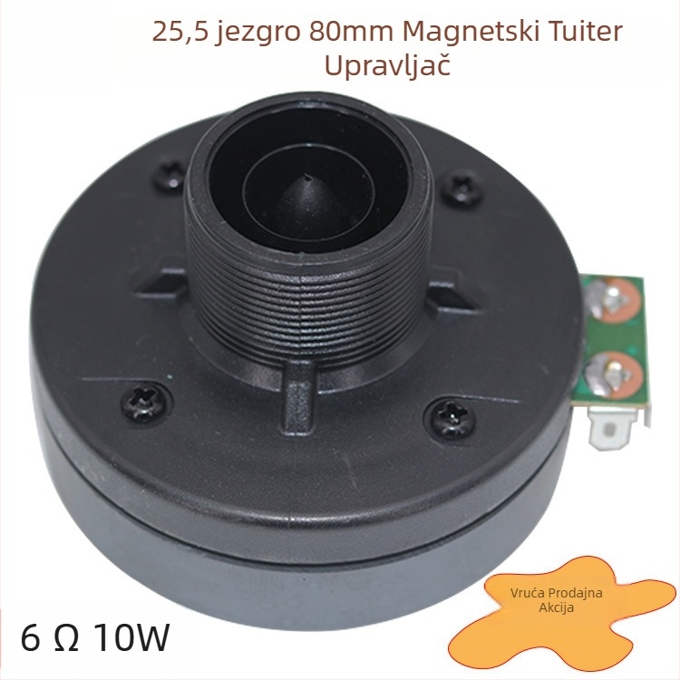 Zvučnik visokotonac s rogom — 6 Ω, 10 W