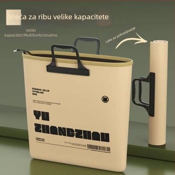 Torba za skladištenje ribolovnog opreme, PVC materijal, nije vodootporna; funkcija: druga; marka: druga