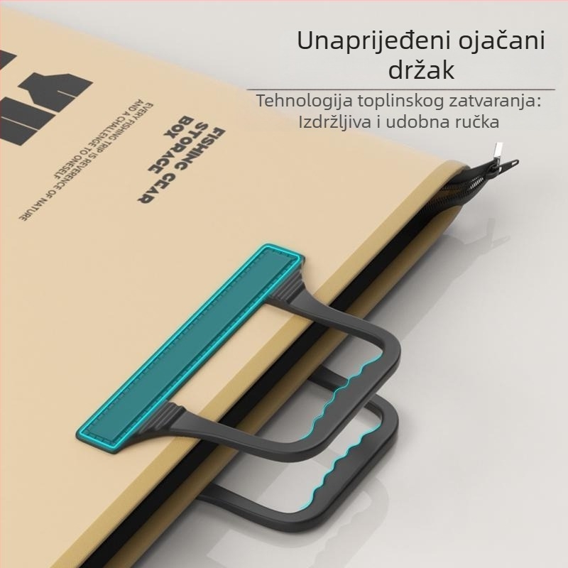 Torba za skladištenje ribolovnog opreme, PVC materijal, nije vodootporna; funkcija: druga; marka: druga
