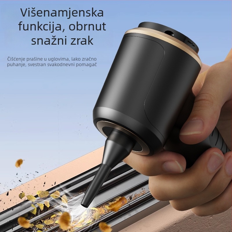 Bežični ručni usisavač za mokro i suho s nastavkom za kućne ljubimce i ravnim nastavkom, 50 W, usis do 5000 Pa, ugrađena baterija 1001–1600 mAh, do 1 sat rada