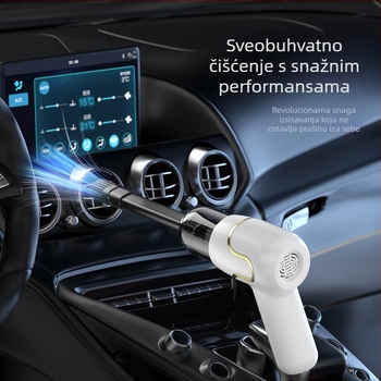 Bežični usisavač za automobil s jakim usisavanjem, ručni i kompaktan