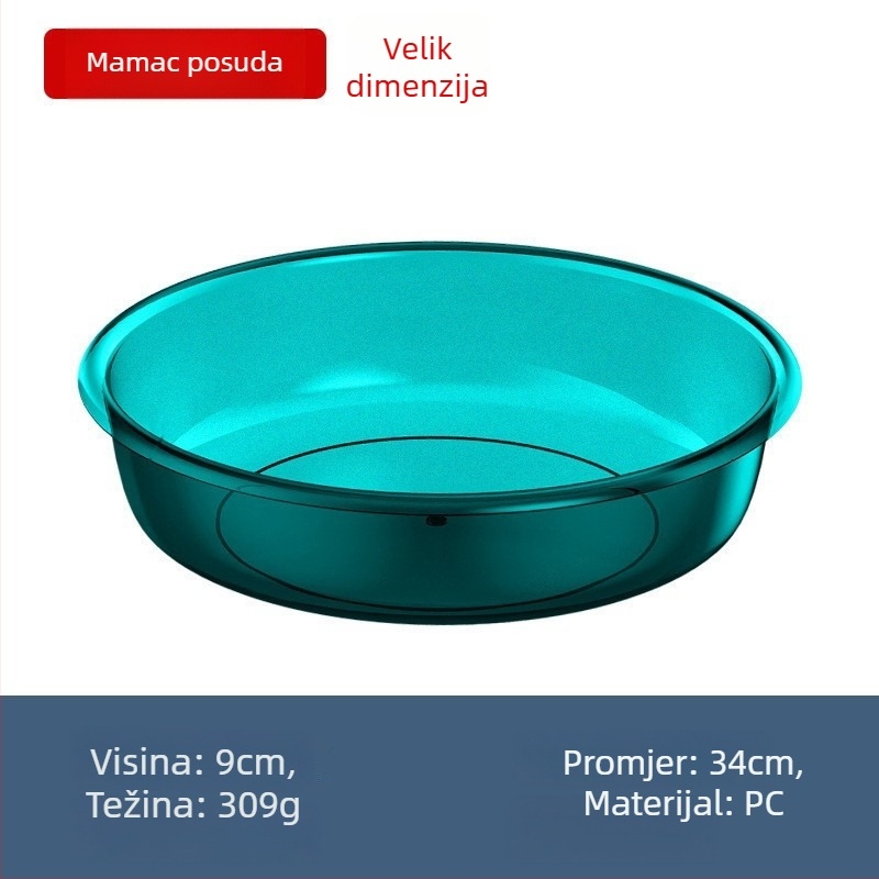 Trodijelni set posuda za mamac, neprijanjajući, za miješanje mamaca, PC materijal