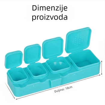 Magnetski držač kutije mamaca – univerzalna kutija za uranjanje mamaca za pecanje, plastika, proizvedeno u Kini