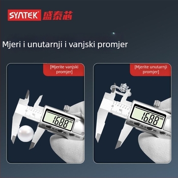 Digitalni mjerni alat za nakit - visoka preciznost, elektronički zaslon