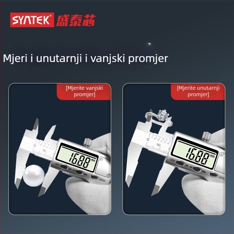 Digitalni mjerni alat za nakit - visoka preciznost, elektronički zaslon