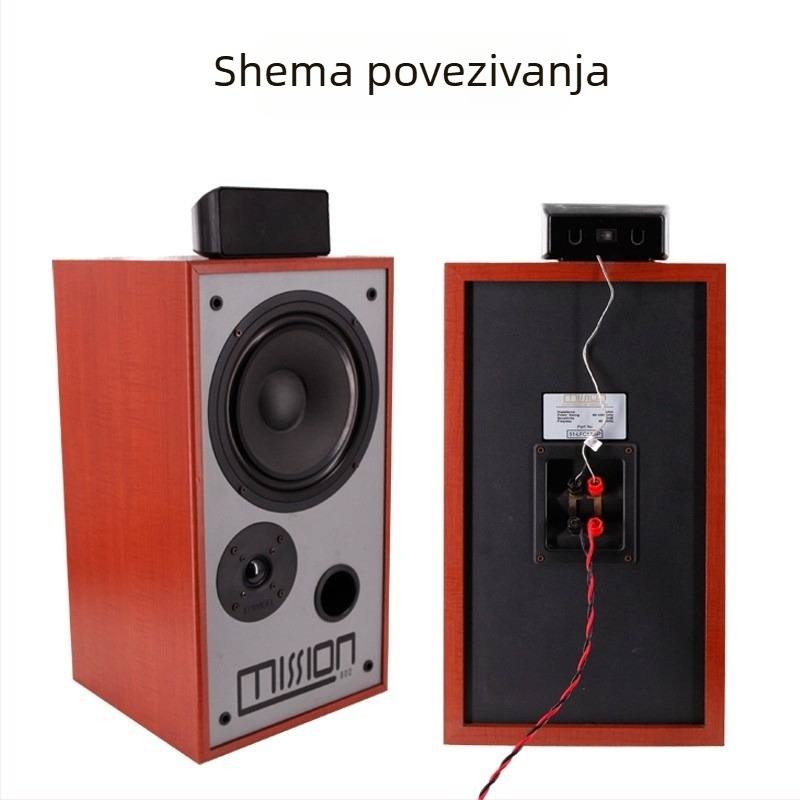 Kućni kino audio dodatak s dvostrukim visokotoncem – model 5014, marka WEAH