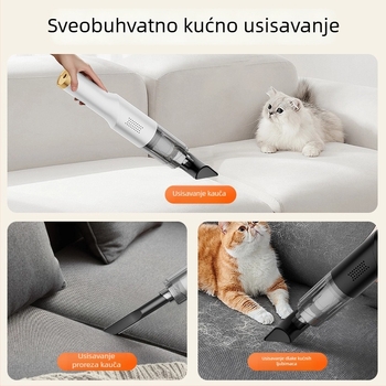 Automobilski rotirajući usisavač s bežičnim punjenjem, ručni, sklopivi, snažan usisavač