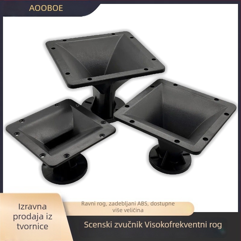 Aooboe Martin Horn visokofrekvencijski pogonski dio glave, četvrtasti rog, kućište i grlo 26/38, model Mzb 001
