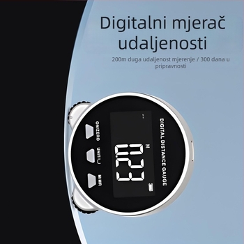 MAKLE Elektronički rolo mjerač sa digitalnim zaslonom za radično cilindrične površine – Višenamjenski mjerni alat